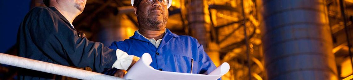 Petrochemical Construction Site