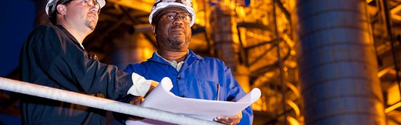 Petrochemical Construction Site